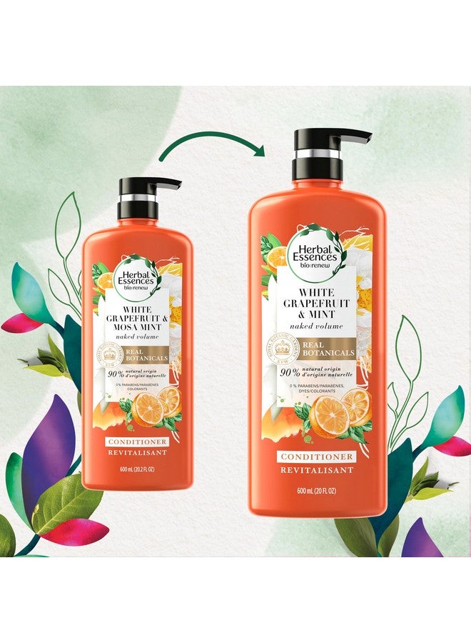 Herbal Essences Bio Renew White Grapefruit & Mosa Mint Hair Conditioner 20.2 Fl Oz - Image 5