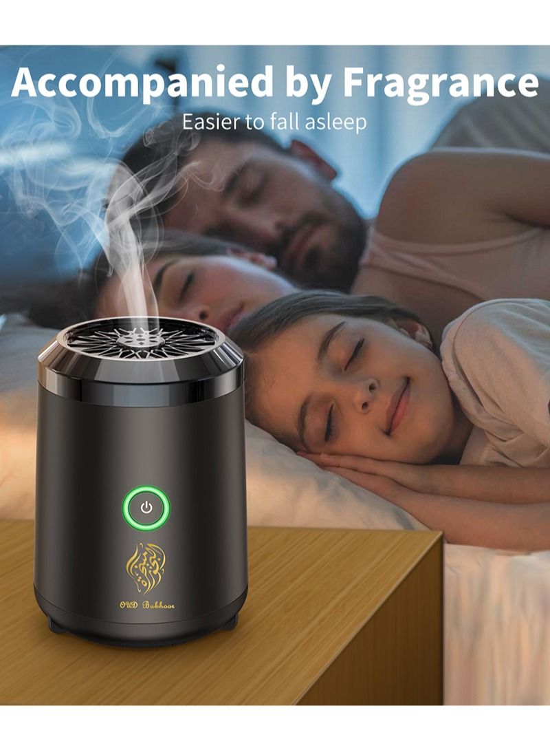 Sharpdo Portable Black Aromatherapy Diffuser - Image 1