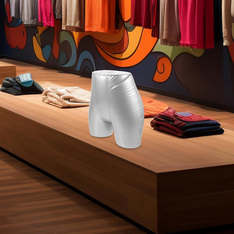 Inflatable Underpants Mannequin Hip Model, Briefs Display Stand for Clothing Showcase, Underpants Display Support for Retail and Photography - Image 4