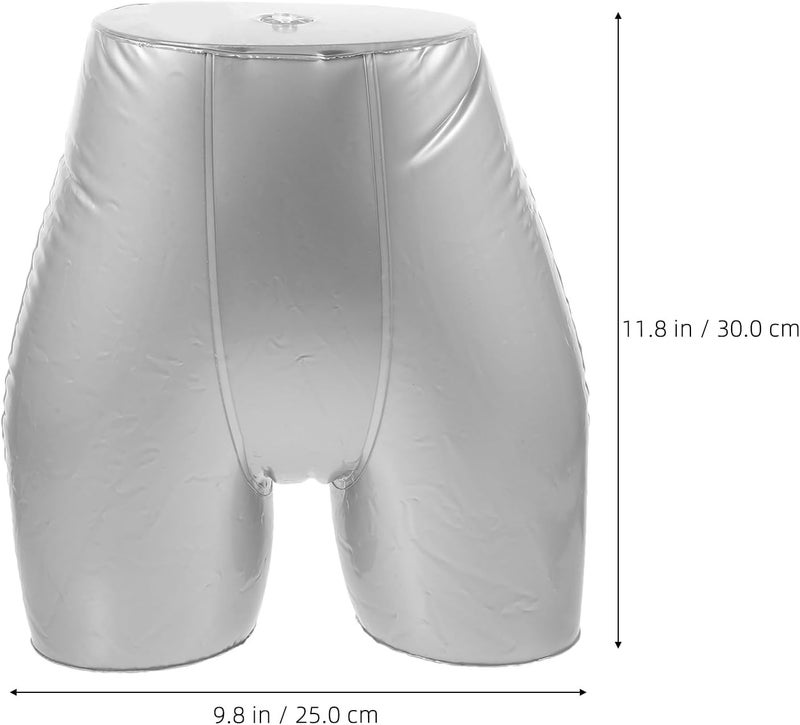 Inflatable Underpants Mannequin Hip Model, Briefs Display Stand for Clothing Showcase, Underpants Display Support for Retail and Photography - Image 2
