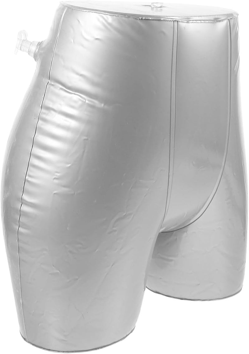 Inflatable Underpants Mannequin Hip Model, Briefs Display Stand for Clothing Showcase, Underpants Display Support for Retail and Photography - Image 1