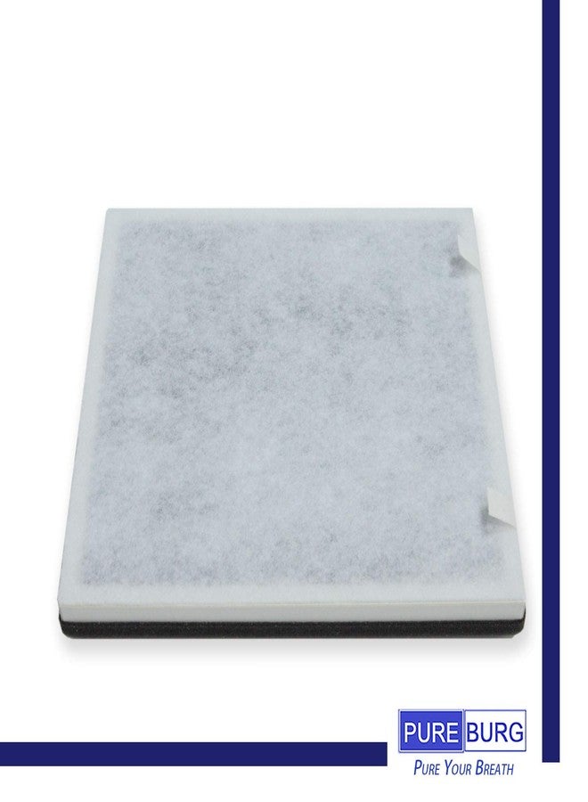 PUREBURG فلتر بديل من بيوربيرغ متوافق مع أجهزة تنقية الهواء أوريغون ساينتيفيك CF8410 وإيفاشن IVAHAP300 وسيرين لايف PSLAPU35، عبوة من قطعتين، فلتر H13 HEPA رباعي المراحل، كربون نشط - Image 3