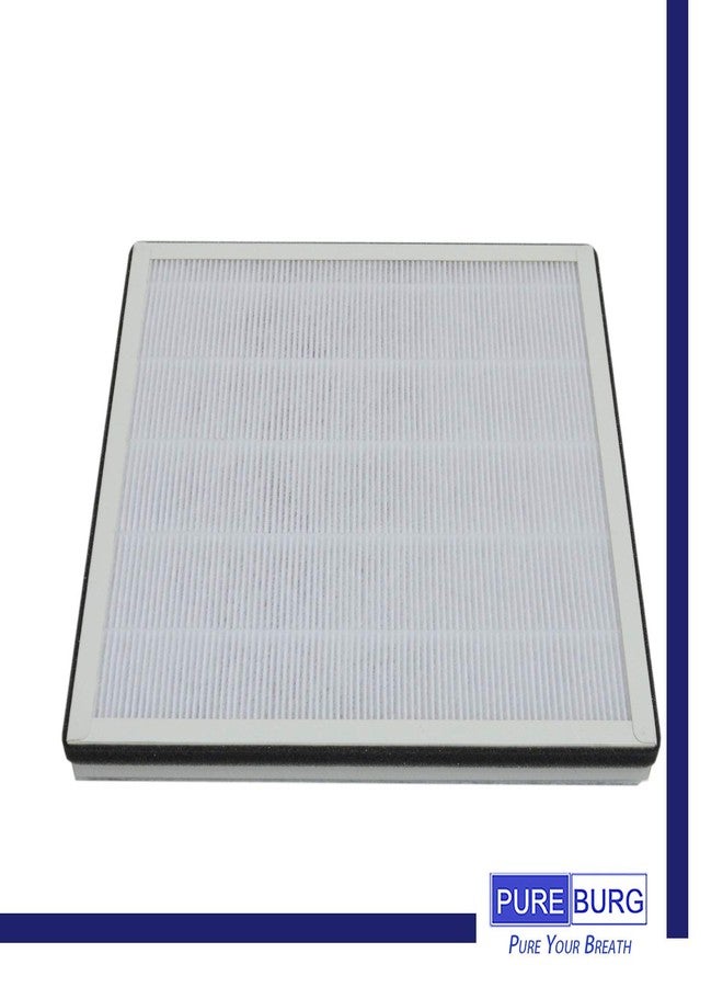 PUREBURG فلتر بديل من بيوربيرغ متوافق مع أجهزة تنقية الهواء أوريغون ساينتيفيك CF8410 وإيفاشن IVAHAP300 وسيرين لايف PSLAPU35، عبوة من قطعتين، فلتر H13 HEPA رباعي المراحل، كربون نشط - Image 4