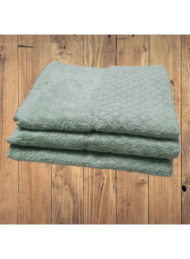 Cotton towels 90x50 cm 3 pieces