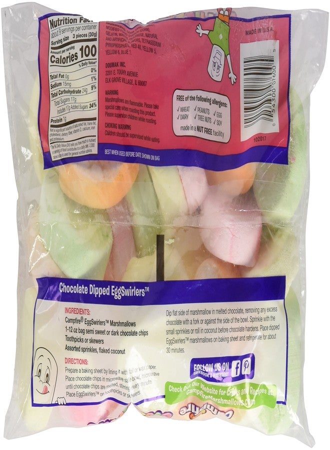 Campfire Egg Swirlers Marshmallows 10 Oz Bag - Image 2