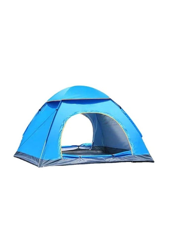 PrimeOz Automatic Opening Camping Tent Pop Up Tent With Store Bag 3-4 people 200cm*200cm*135cm height  - Image 1