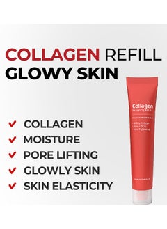 MEDIPEEL MDP+ RED LACTO COLLAGEN WRAPPING MASK, Glowy Skin, Skin Elasticity, Pore Lifting 70 ml  - Image 3