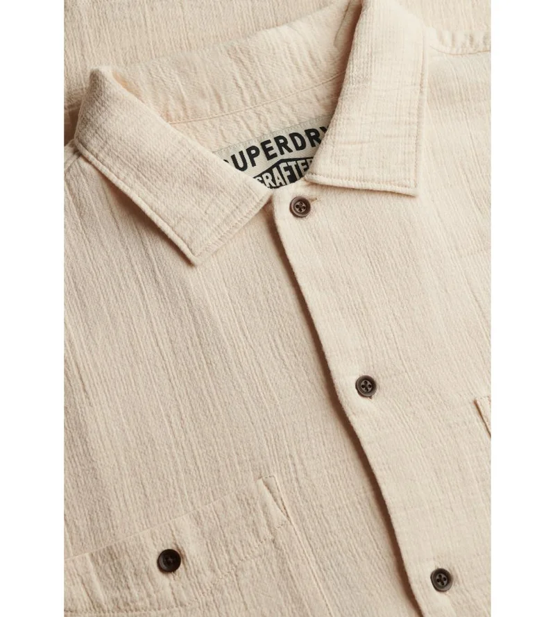 Superdry The Merchant Store - Textured Short Sleeve Shirt