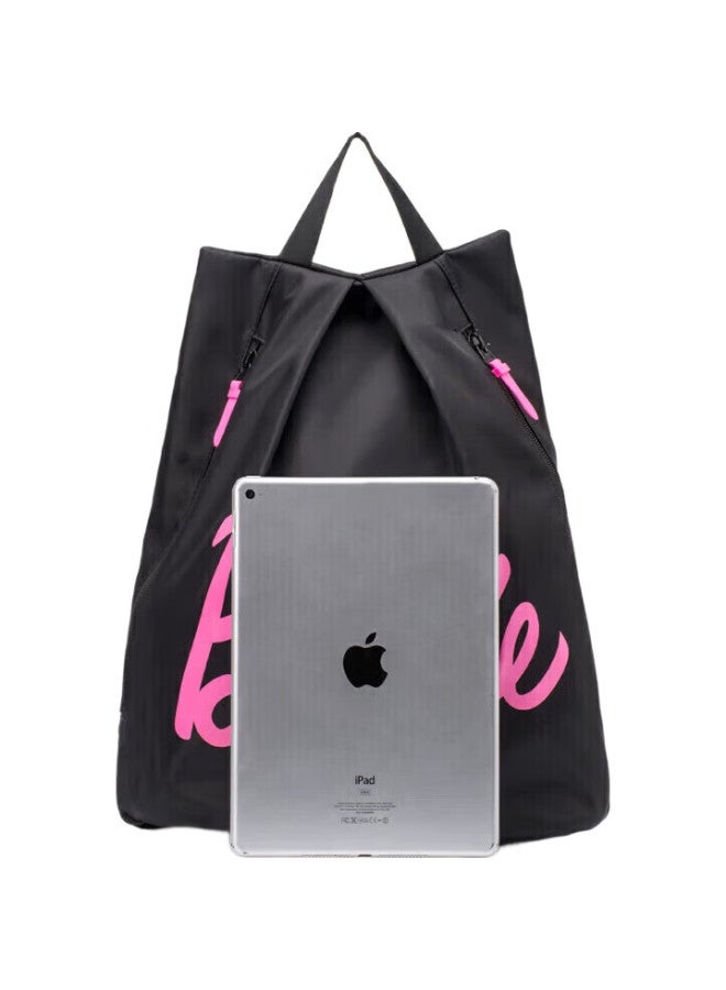 Barbie Swim Bag With Dry And Wet Separation, Women'S Fitness Sports Beach Bag, Men'S Swimwear Storage Bag, Waterproof Backpack, Black - Image 1