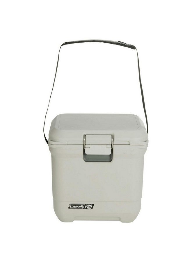 كولمان برو سيريز صندوق تبريد مع مقبض بحزام بيج وأسود 25 كوارت 2213850 - Image 2