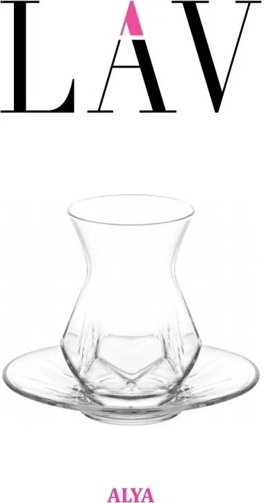 لاف Alya Tea Glass Set of 6 New Model Modern Glasses