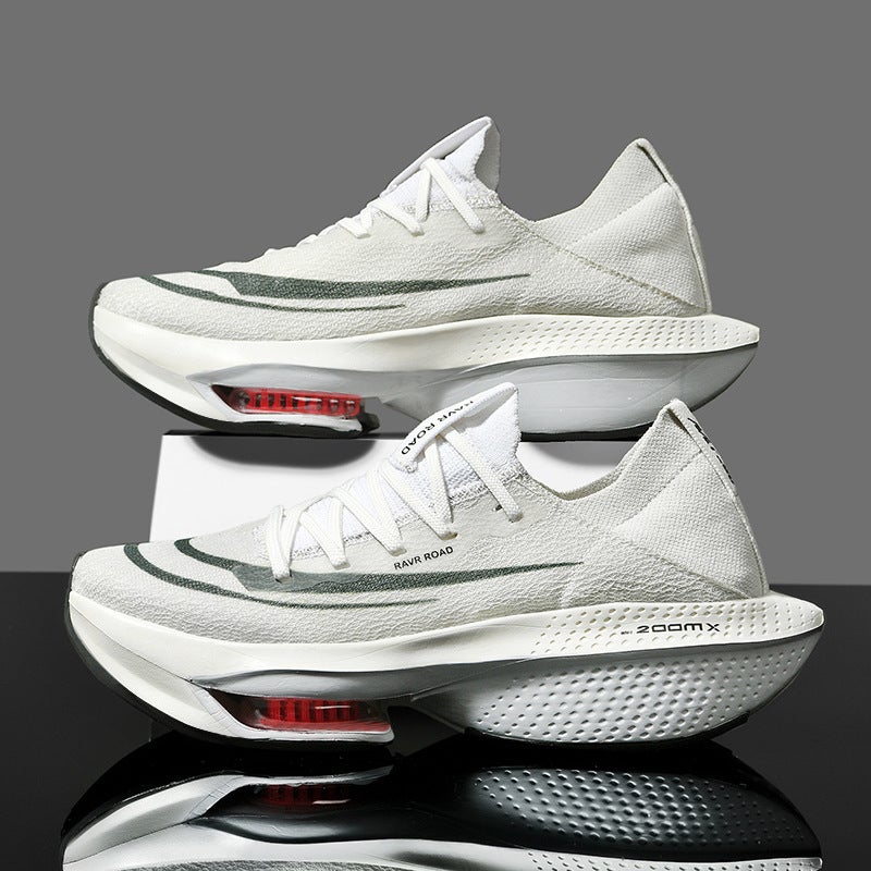 33 yards -45 yards fitness marathon jogging shoes mens MD ultra light air cushion sneaker fashion running shoes for lovers white ash 