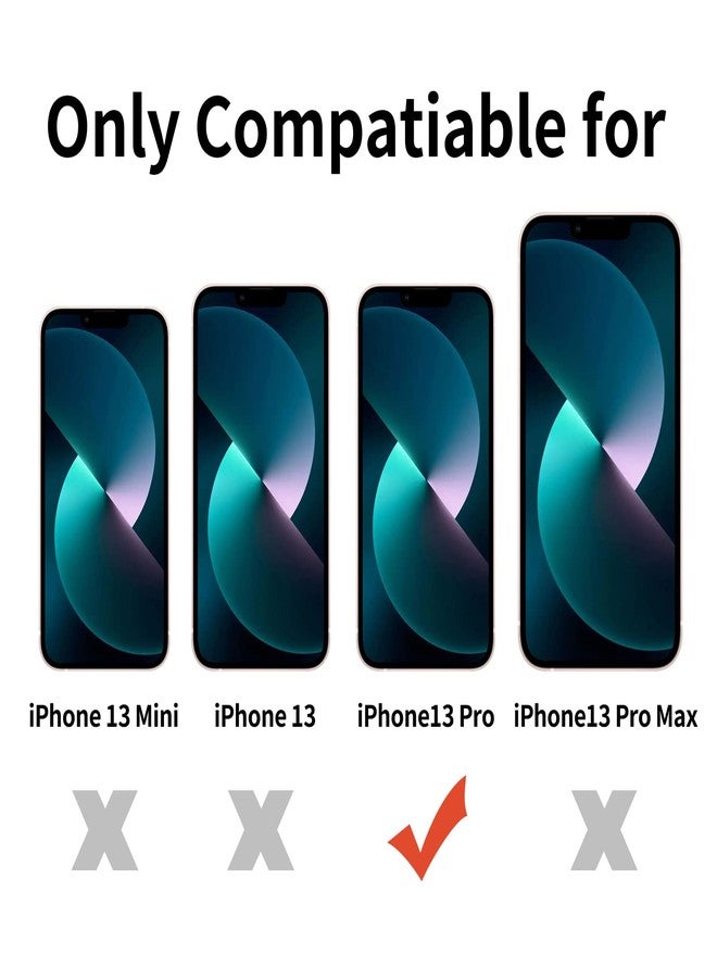 TENOC جراب هاتف TENOC متوافق مع iPhone 13 Pro، جراب شفاف مقاوم للصدمات، غطاء واقٍ رفيع لهاتف 6.1 بوصة إصدار 2021 - Image 2