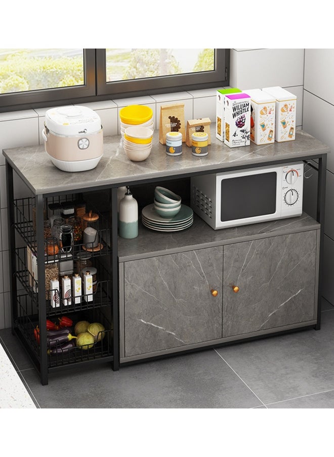 Kitchen Storage Rack Coffee Cabinet Microwave Rack With Cabinet And Storage Rack Suitable For Kitchen Living Room Dining Room