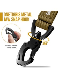 OneTigris OneTigris Bolt Short Traffic Dog Leash for Small Medium Large Dogs(Coyote Brown,S)  - Image 3