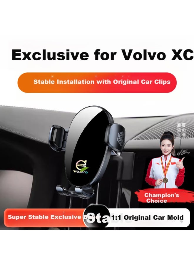 Zhicheng Volvo Xc60 Phone Holder Screen Mount Dedicated Base Fixed Car Navigation Auto Accessories - Image 1