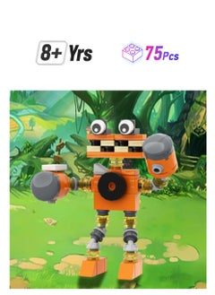 Y&D مجموعة مكعبات بناء تعليمية ممتعة قابلة للتجميع من My Singing Monsters مكونة من 75 قطعة  - Image 1