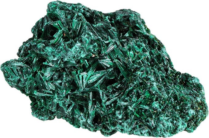 Natural Malachite Raw Stone Crystal Mineral Specimen Ornament for Reiki Healing Home Decoration, 10-50g