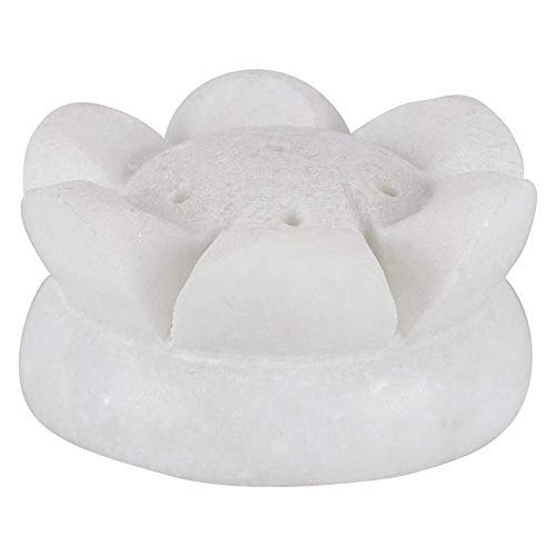 Sameer Sales Marble Handicraf Agarbatti Stand Incense Holder Marble Incense Stick Holder for Home Brass Agarbatti StandPack of 1 - Image 1