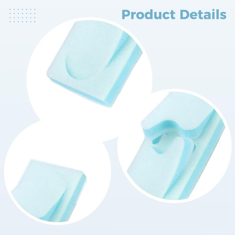 10 Pcs Soft Washable Foam Toe Separators for Overlapping Toes and Bunion Pain Relief - Image 3