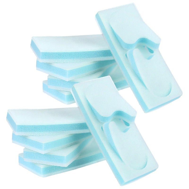 10 Pcs Soft Washable Foam Toe Separators for Overlapping Toes and Bunion Pain Relief - Image 2