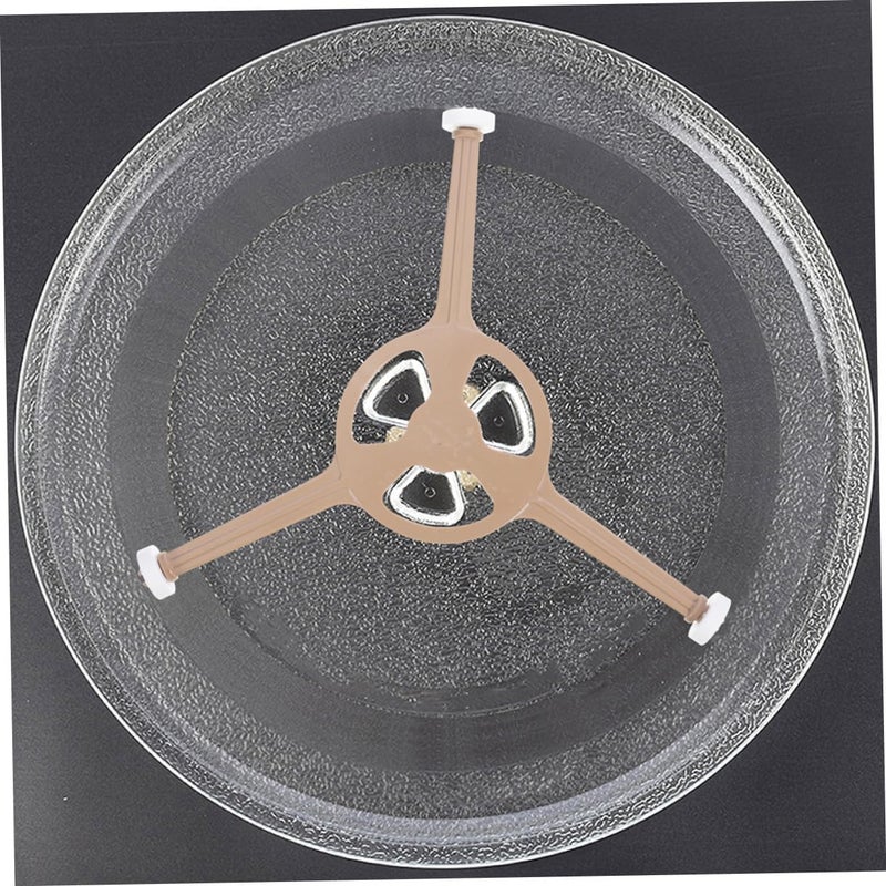 Vosarea 2pcs Microwave Turntable Holder Triple Arm Support Replacement for Microwave Oven Stable and Portable Design for Even Heating - Image 4