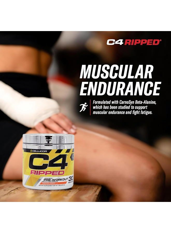 C4 Cellucor - C4 Ripped Fruit Punch, 30 Servings, 183 g (6.46 Oz) - Image 5