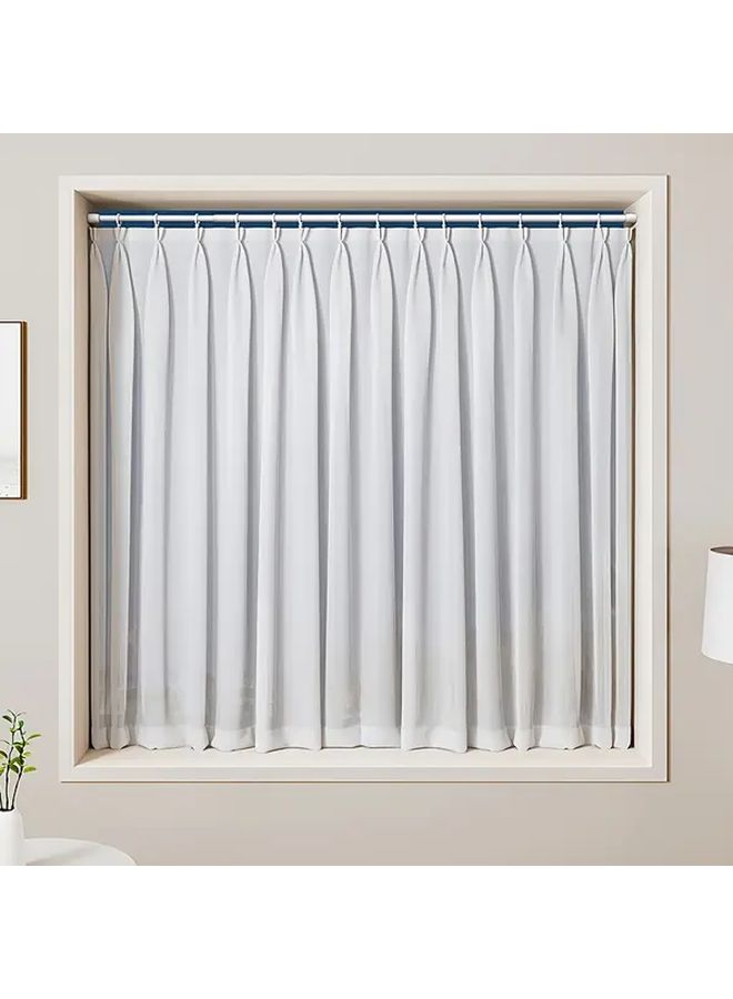 Adjustable Tension Curtain Rod Black 60 110cm Multi Purpose No Drill Telescopic - Image 4