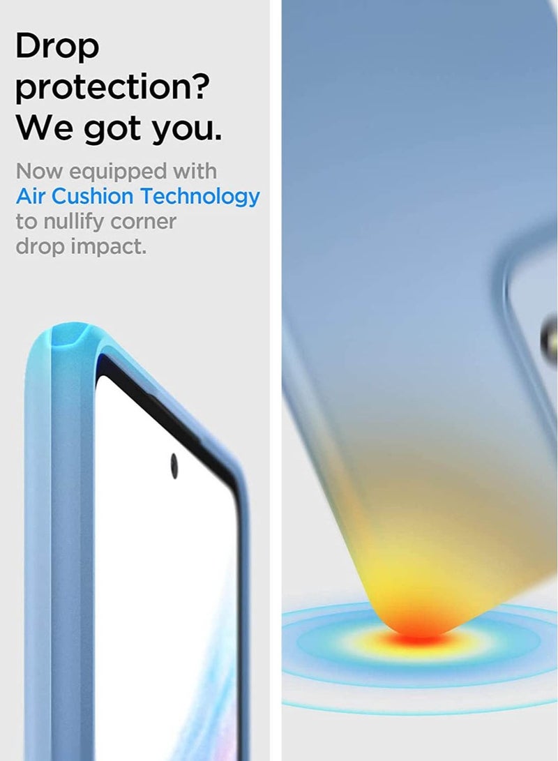 Spigen Thin Fit Case Cover for Samsung Galaxy A53 5G (2022) - Cream Blue - Image 5