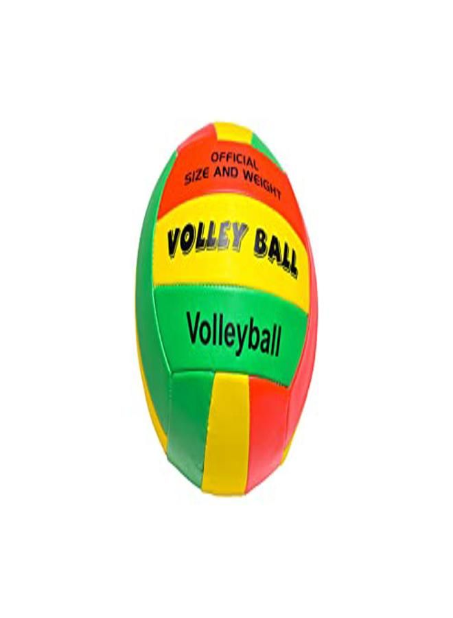 Volleyball  Official Size and weight Professional Training Indoor , Outdoor & Beach volley Perfect for Kids Boys children and Adults  - Multi Colors - Image 1