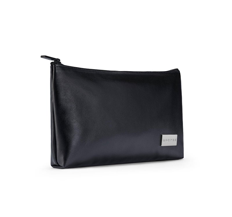 Morphe Eye Obsessed Makeup Brushes - 12 Piece Eyeshadow Brush Set - Lining, Blending & Angled Eyeshadow Brushes - Made with Natural & Synthetic Bristles and Includes Makeup Brush Case (12 Count) - Image 3