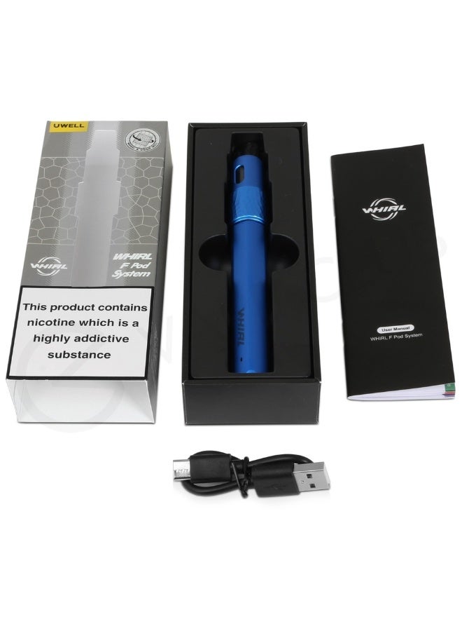 WHIRL F Vape Refill Juice Kit Pod System Blue 2mL 450mAh - view 2