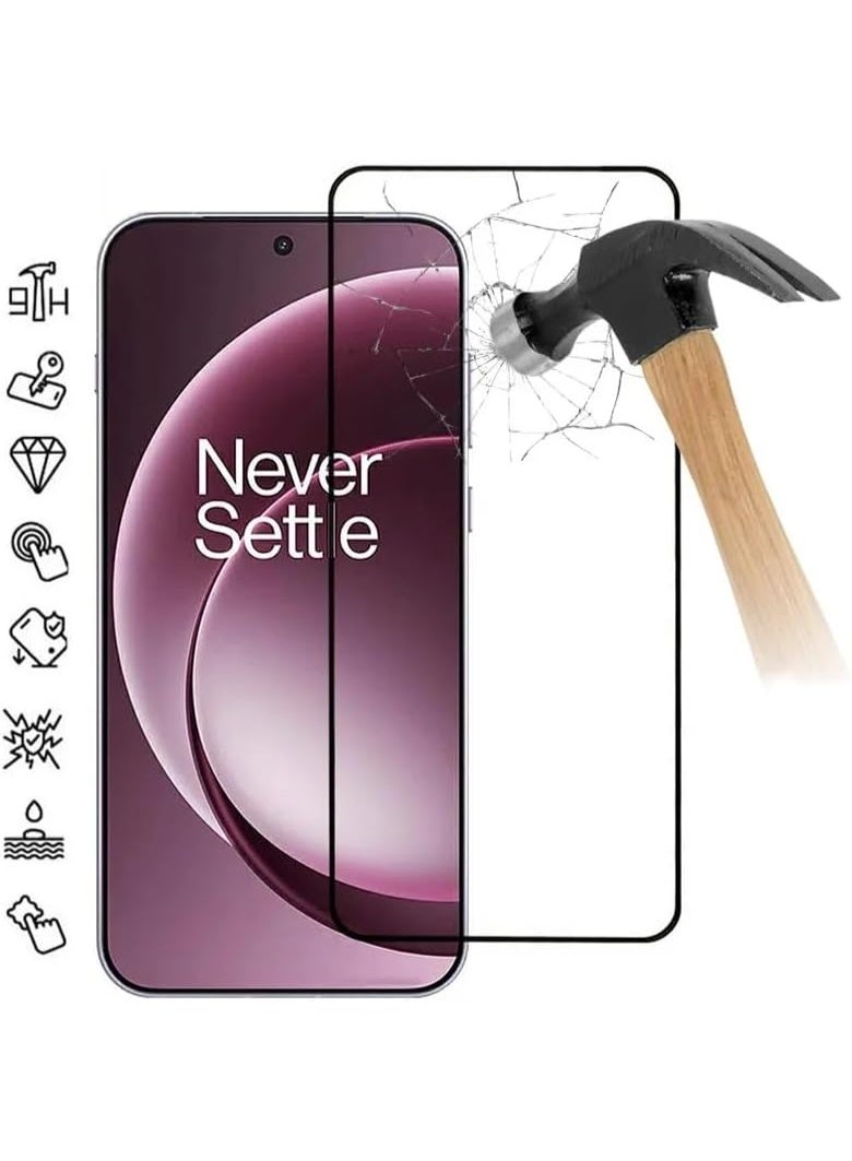 Muzz Premium Tempered Glass Screen Protector for OnePlus 15 5G, 6.78 Inch, HD Clear, Edge to Edge Coverage, Easy Installation (2 Pack) - Image 3