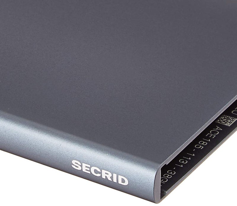 Secrid Reddot Award winning Card Protector in titanium color, Very Slim Credit Card Holder / wallet with RFID protection, with one click all 6 cards slide out gradually - Image 3