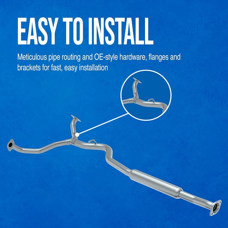 Walker Exhaust 53932 Exhaust Resonator and Pipe Assembly - Image 4