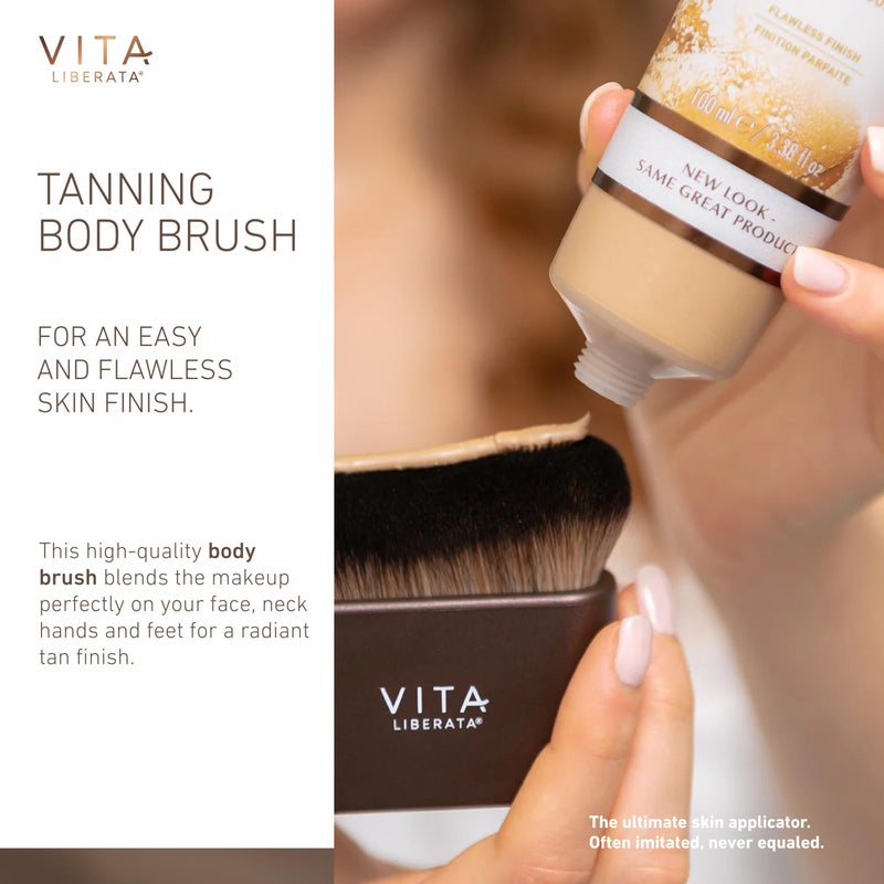 Vita Liberata Self Tanner Body Brush - Designed for Self Tanner & Body Makeup Use, Streak Free Blended Application, Reusable & Easy to Wash, Vegan - Image 2