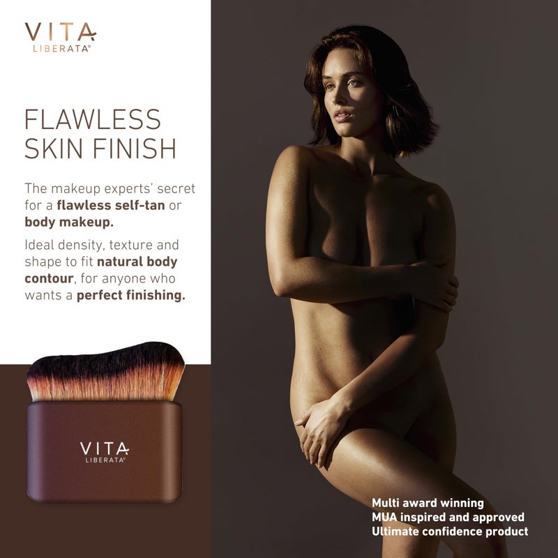 Vita Liberata Self Tanner Body Brush - Designed for Self Tanner & Body Makeup Use, Streak Free Blended Application, Reusable & Easy to Wash, Vegan - Image 3