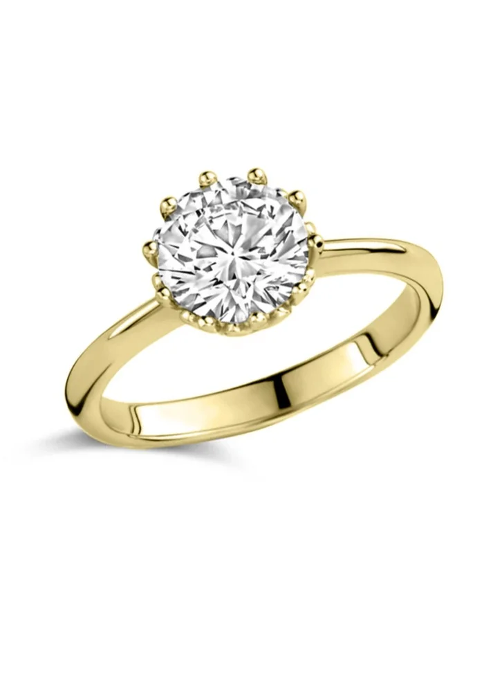 ليو جو Liu Jo Aura Gold Ring - LJ2581
