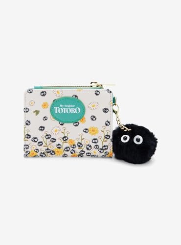 Hot Topic Her Universe Studio Ghibli My Neighbor Totoro Soot Sprites Flower Mini Wallet MULTI - Image 4