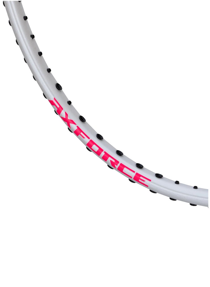 Li-Ning Axforce Light Cannon 5U Badminton Racket Unstrung (White)