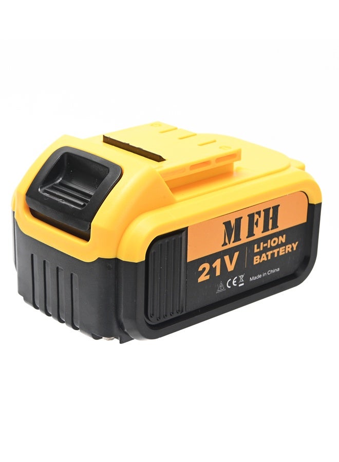 MFH TOOLS 21V Li-Ion Battery -1300mA - Replacement Battery Pack, Rechargeable, Compatible Power Tool Battery for Cordless Tools, Drills, Impact Wrench, Screwdriver, Rotary Hammer, Angle Grinder - Image 1