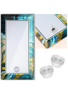 Lyon lash Glass Lash Tile & 200Pcs Lash Fan Cups For Eyelash Extensions Reusable Lashes Palette 3.2X6.3X0.4 For Classic & Volume Lashing Eyelash Extension Supplies  - Image 1