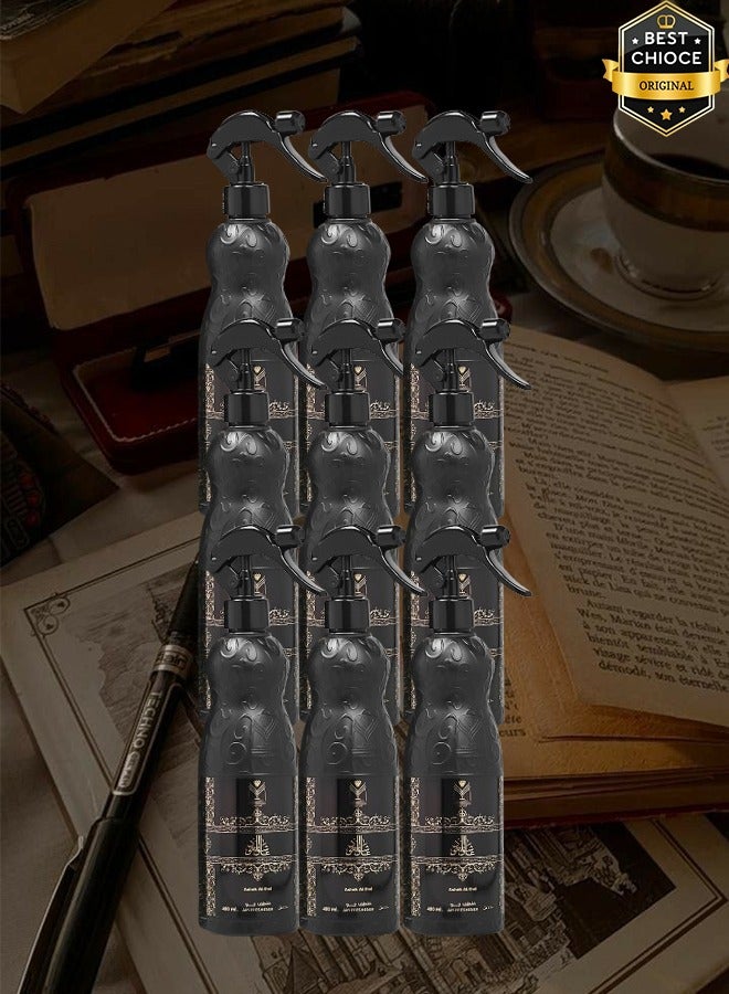 Banafa 9 Pieces Al Mas Ashek Oud Air Freshener 480ml - Image 1