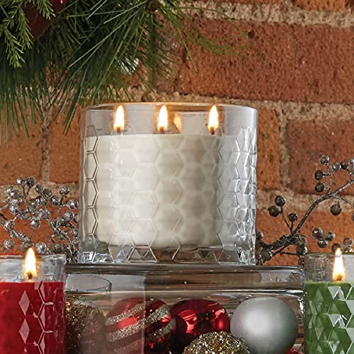 Root Candles Scented Candles Honeycomb Glass Premium Handcrafted Beeswax Blend 3-Wick Candle, 12-Ounce, French Vanilla - Image 4