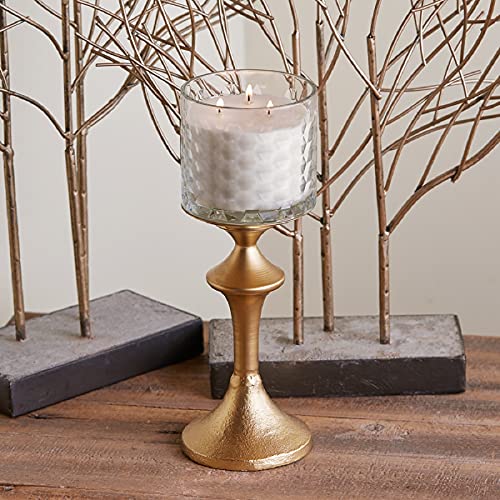Root Candles Scented Candles Honeycomb Glass Premium Handcrafted Beeswax Blend 3-Wick Candle, 12-Ounce, French Vanilla - Image 5