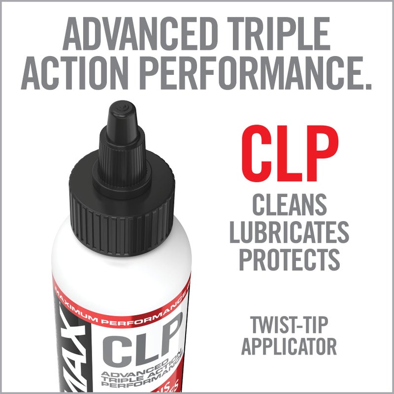 Real Avid Tri-Max CLP Gun Cleaner and Lubricant â€“ 4 Ounce Bottle, 3-in-1 Gun Oil, Bore Cleaner and Rust Protectant, All-in-One Formula Cleans, Lubricates and Protects Firearms in One Simple Step - Image 2