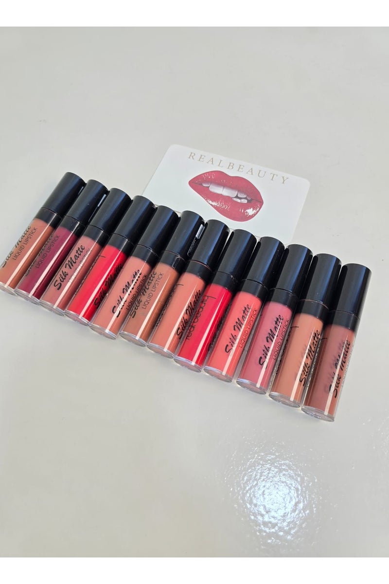 REALBEAUTY Real Beauty Lipsticks 12 Distinctive Colors - Image 1