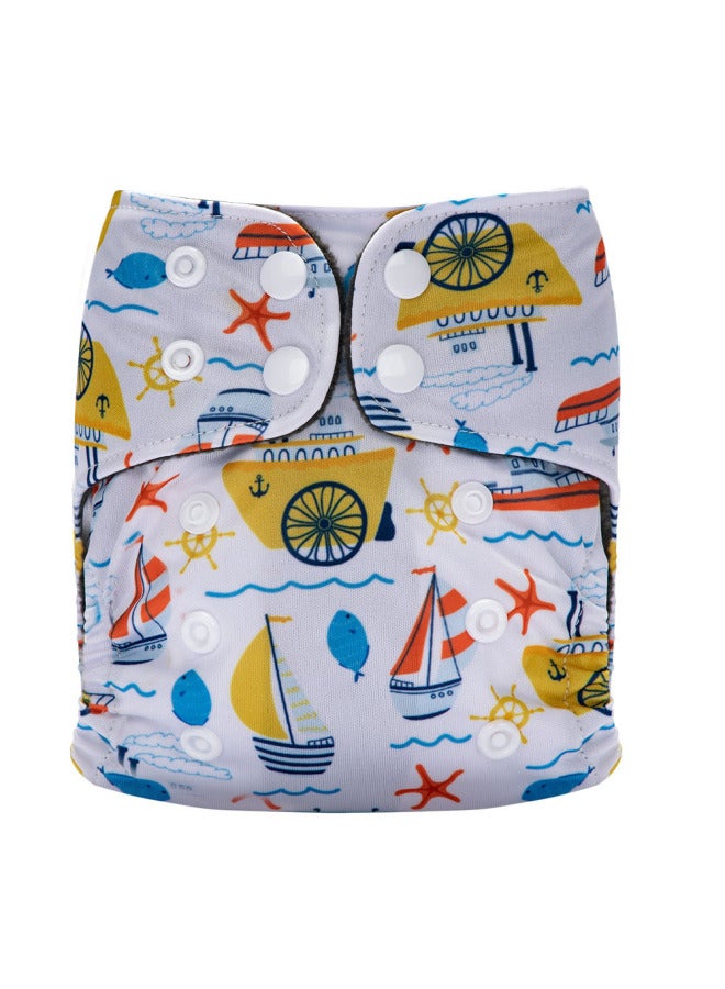 Newborn Baby Diaper Pants Polar Fleece Urine Ring Breathable Washable Baby Training Pants Waterproof Leak-proof Pants