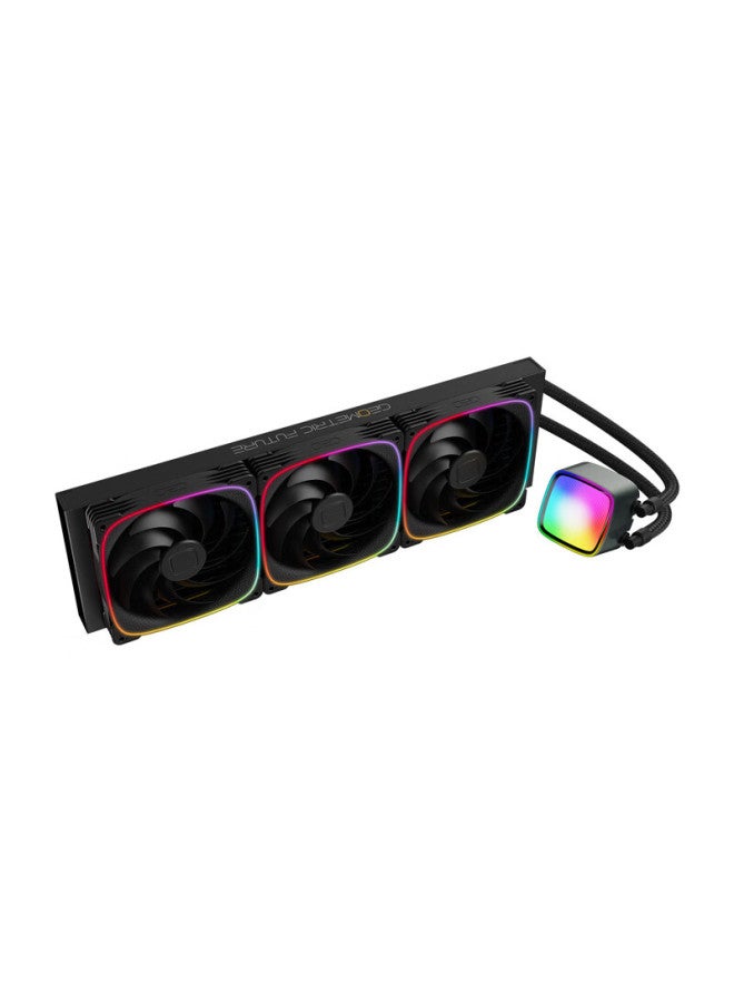 Geometricfuture Eskimo Pro 420 Black All-in-one Cpu Liquid Cooler 420 Radiator/intel/amd/dual Platform/argb Lighting - Image 5