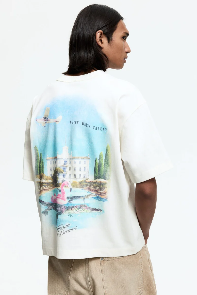 Loose Fit Printed T-shirt